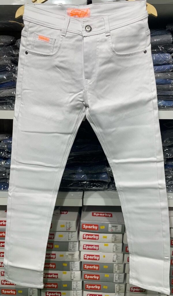 White Denim Jeans