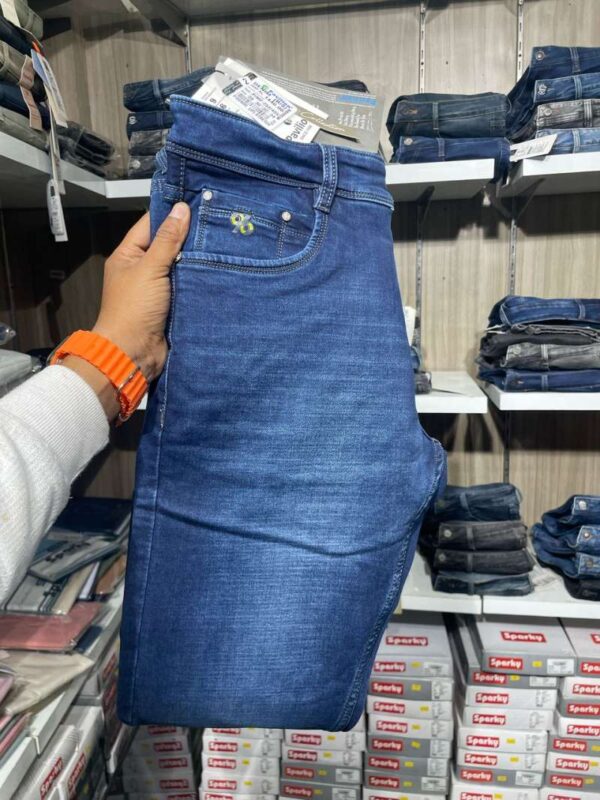 Fully Stretchable Pavalion Denim Plain Jeans