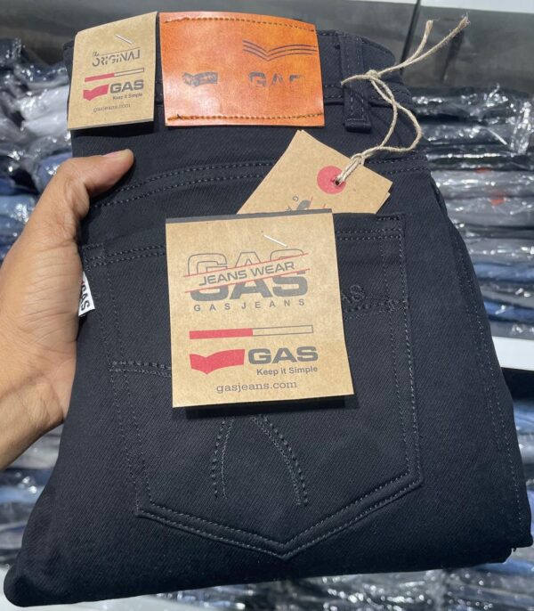 Black Denim Jeans - Image 3