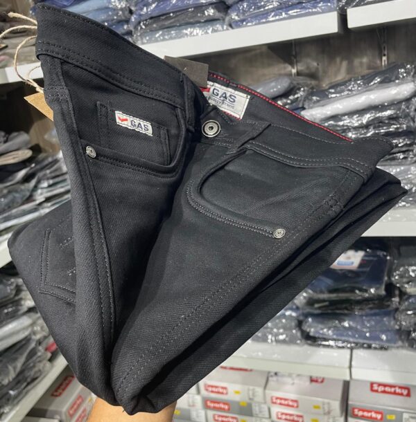 Black Denim Jeans - Image 4