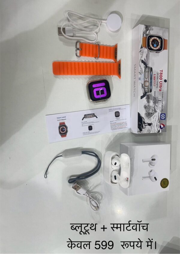 Earbuds BT + Smartwatch